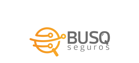 Logotipo da Busque Seguros, plataforma da Horiens. 